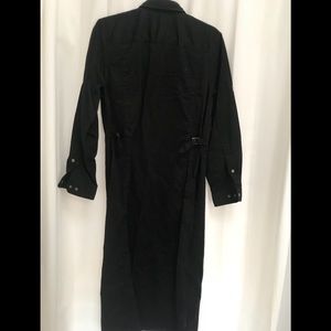 Ralph Lauren Safari black maxi shirt dress, 8